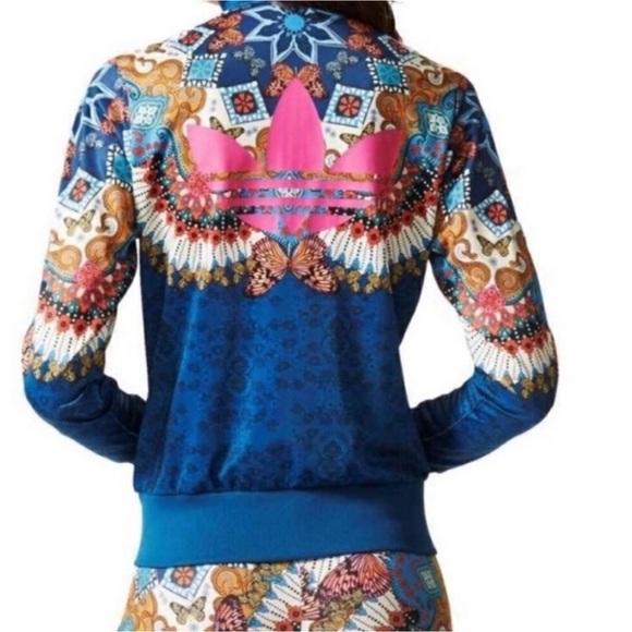 Adidas X Farm Rio Brazil jacket Borbomix Butterfly limited edition - Picture 13 of 14